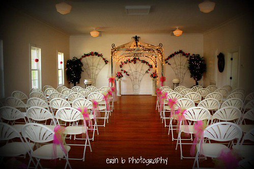 Ceremony setup